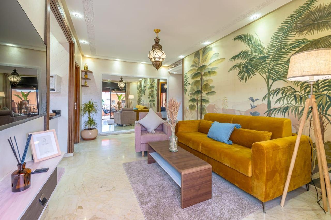 L'Atlas - Appartement Authentique A Gueliz Marrakesh Eksteriør bilde